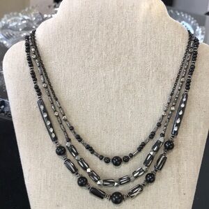 Chan Luu 3 Strand Beaded Necklace